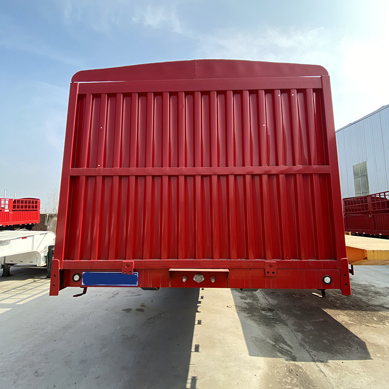 China Brand 3/4/5 Axle Heavy Duty Fence Cargo Trailer Side Wall Semi Trailer ရောင်းမည်