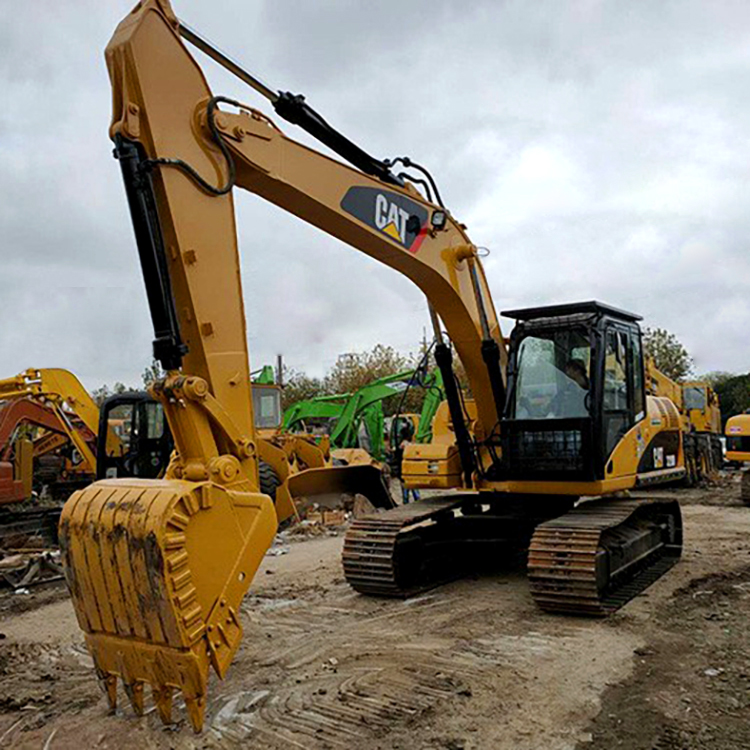 မူရင်းဂျပန် CAT 312D 320C 320D 336D Excavator Hydraulic Crawler Excavator ကိုအသုံးပြုထားသည်