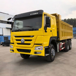 Secondhand Dump Truck Sino Sinotruk Howo 371 6x4 Tipper Used Dump Truck ရောင်းဈေး