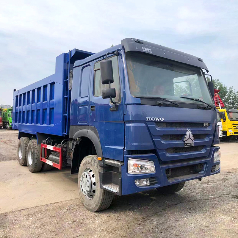 Factory Outlet Sinotruk Howo 6*4 Diesel New/Used 400HP ဘယ်/ညာ လက်မောင်း Tipper Turck ရောင်းမည်