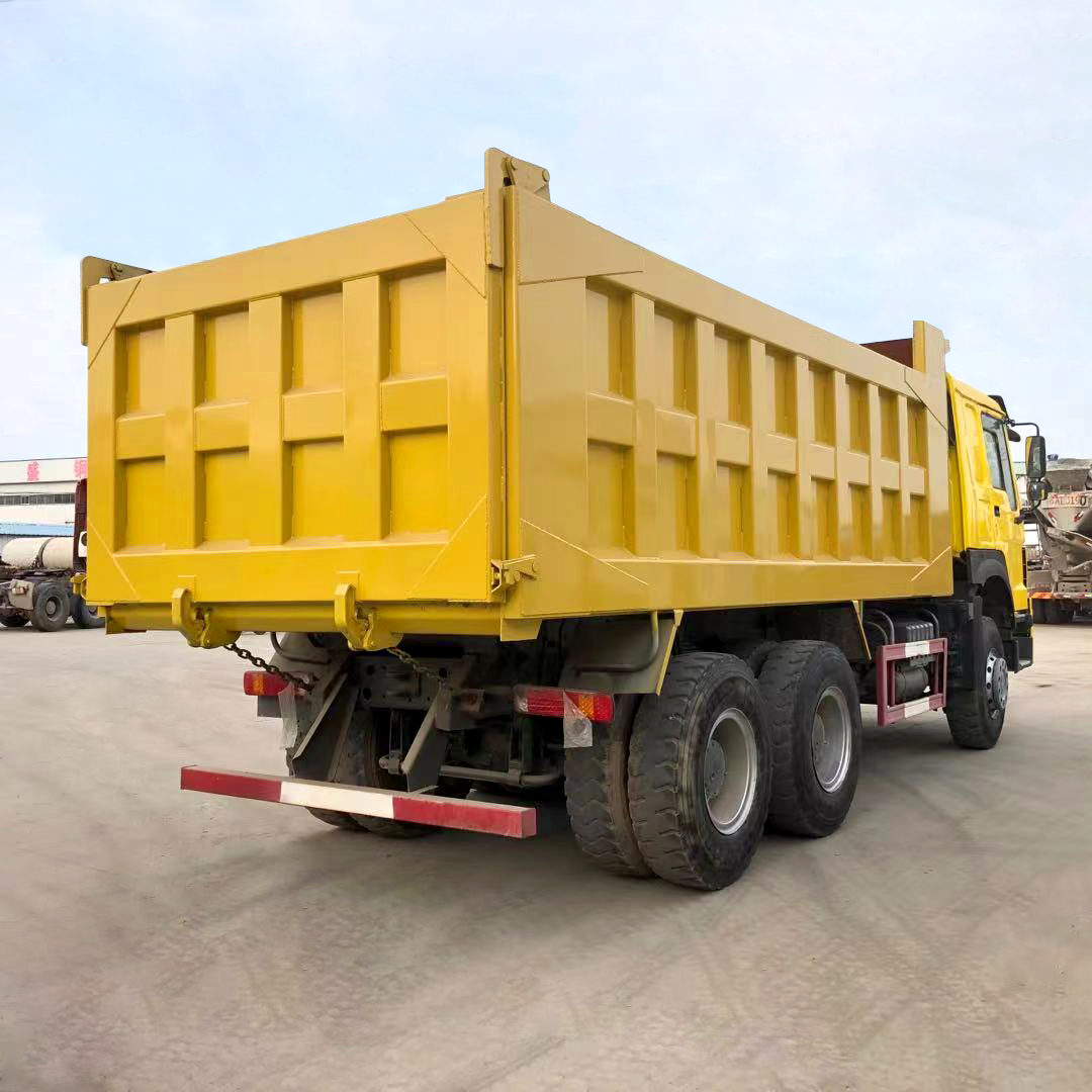 Secondhand Dump Truck Sino Sinotruk Howo 371 6x4 Tipper Used Dump Truck ရောင်းဈေး