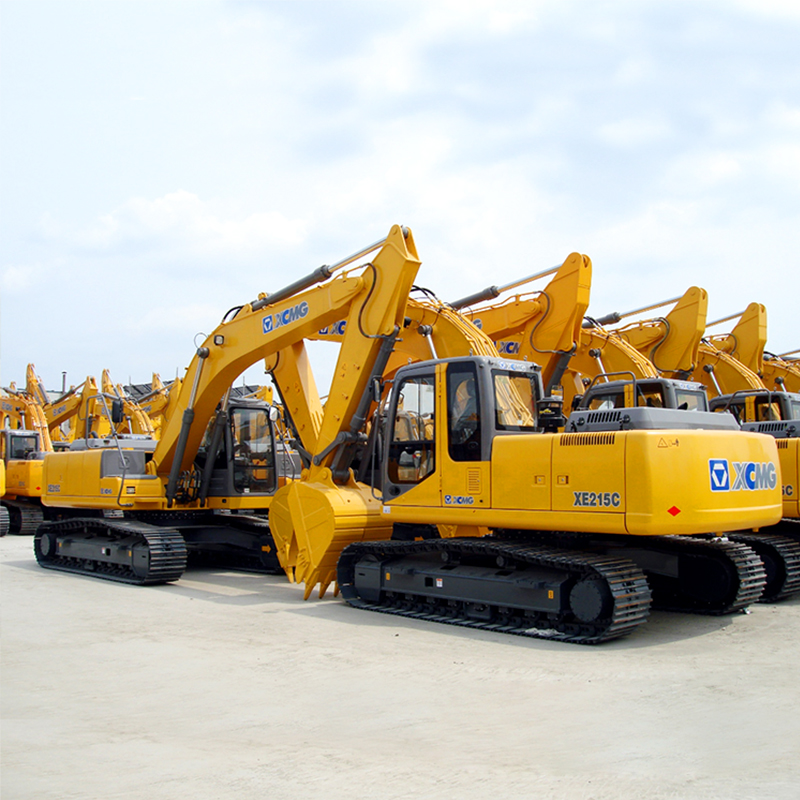 XCMG XE215C CAT 320 330 အသုံးပြုပြီး 20 တန် 30 တန် EXCAVATOR အသစ် 