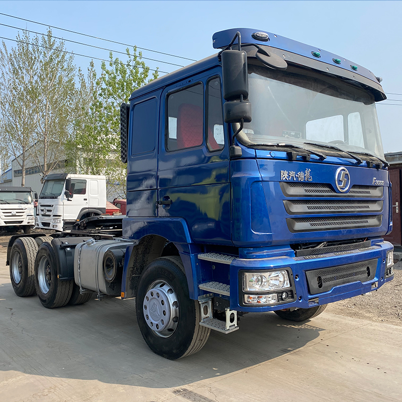 6*4 အသုံးပြုထားသော Shacman F3000 380HP 430HP 10 ဘီးထွန်စက်ခေါင်းထရပ်ကား အာဖရိကစျေးနှုန်း