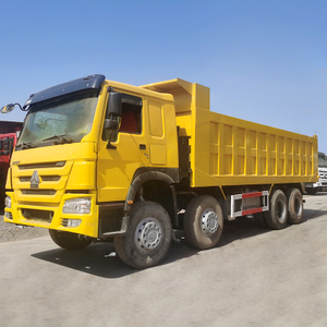 အဝါ/နီ/အဖြူ Sinoturk Howo 8*4 12Wheels Diesel Euro2/3 HW76 Dump Truck ရောင်းရန်ရှိသည်