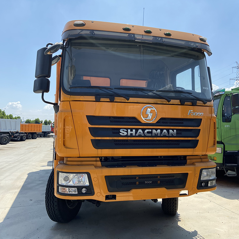 တရုတ်ထုတ်ကုန် Shacman 6*4 ဒီဇယ် 380hp တာယာအသစ် Euro2/3 Tipper Truck ရောင်းမည်