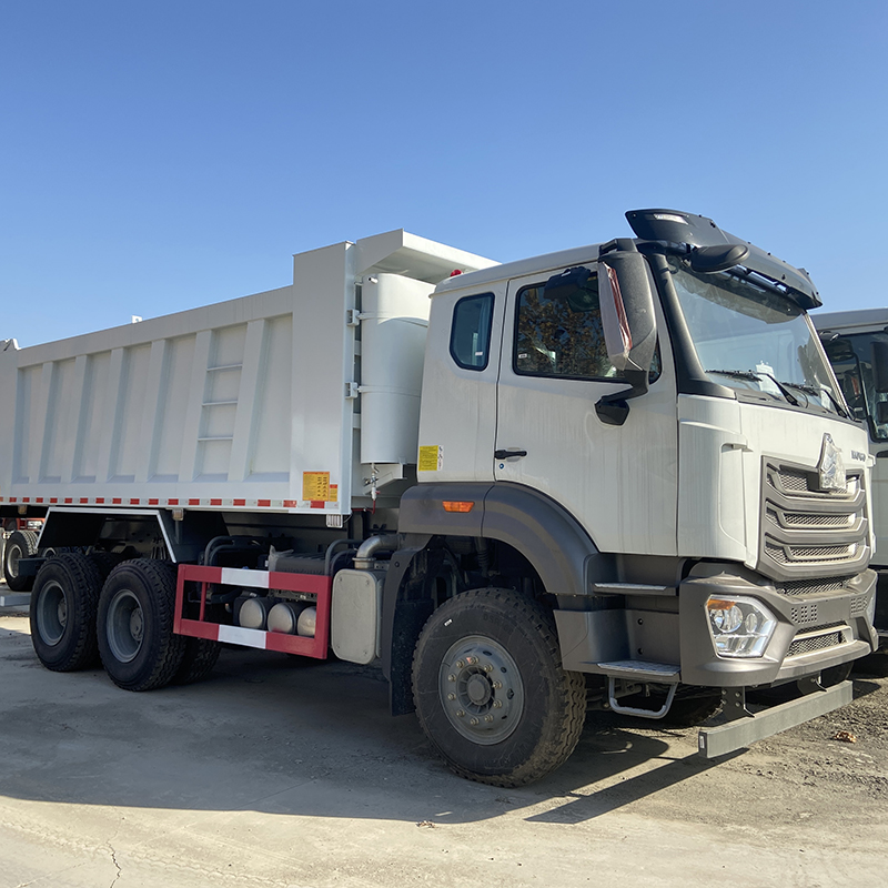 Procduct အသစ် Sinotruk Howo 6*4 New Face Diesel 400hp Dump Truck