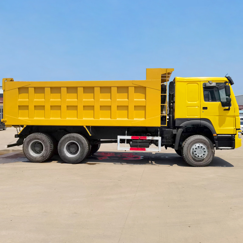 Secondhand Dump Truck Sino Sinotruk Howo 371 6x4 Tipper Used Dump Truck ရောင်းဈေး