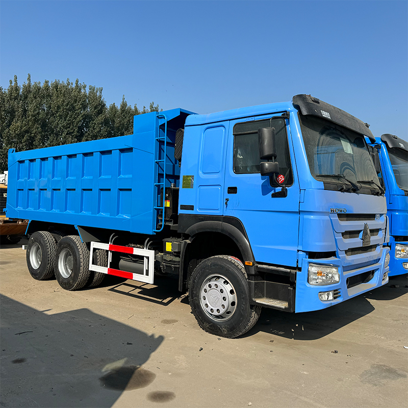 2018 / 2019Year Sinotruk Howo Howo 6 * 4 ဒီဇယ်ဒုတိယထရပ်ကား 375 / 400HP Dump Truck ရောင်းရန်