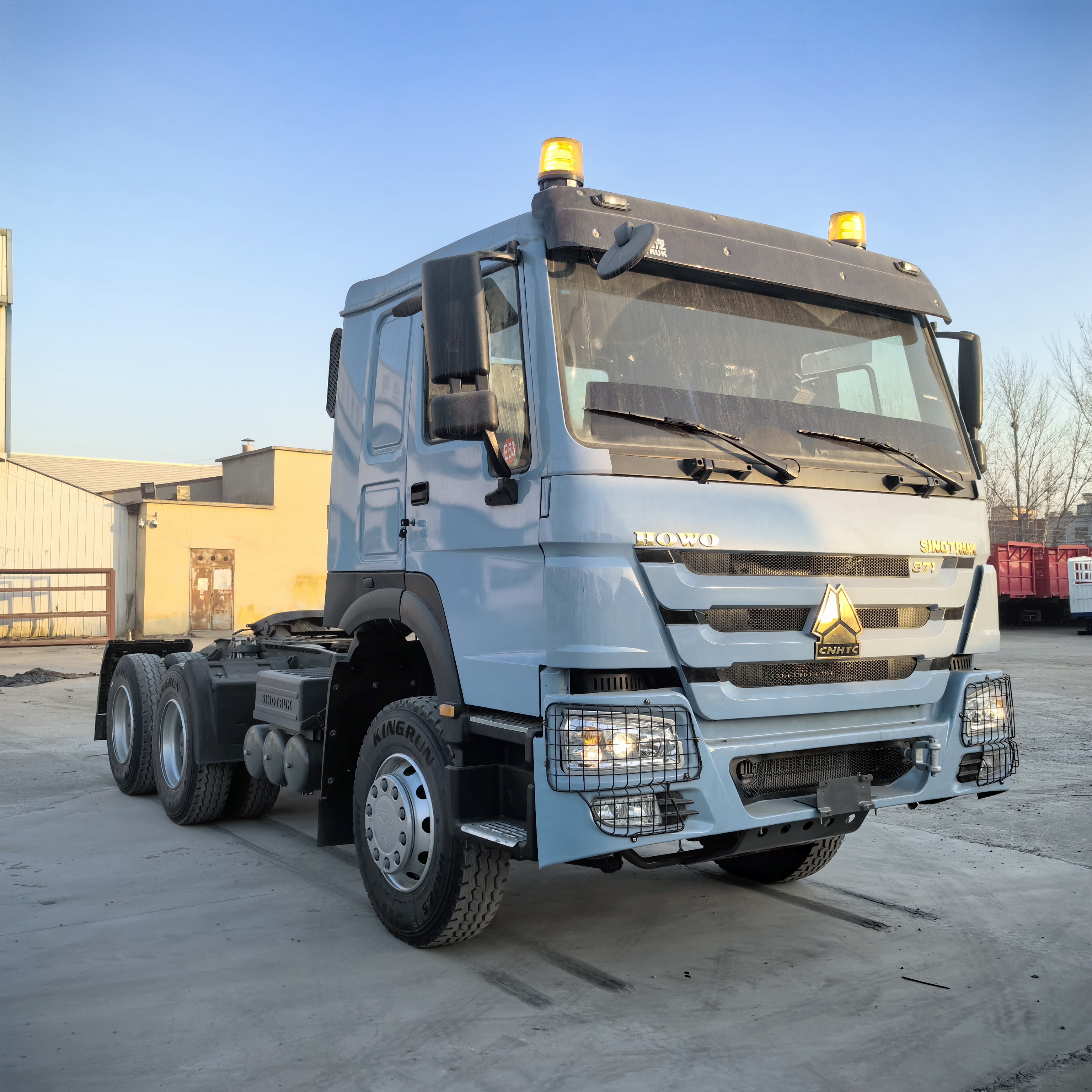 Sinotruk 371 375HP 6x4 Then Practic Head Tract Tracts Trucks Head